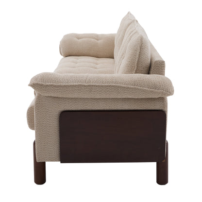 83.5 in. 3 Seater Modern Boucle Upholstered Sofa