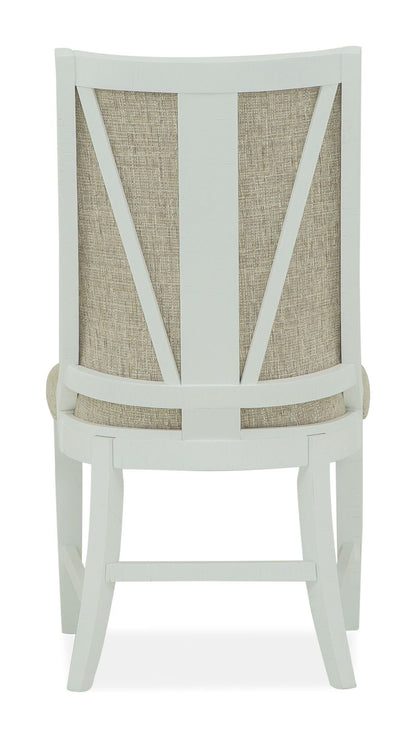 Heron Cove - Upholstered Host Side Chair (Set of 2) - Chalk White