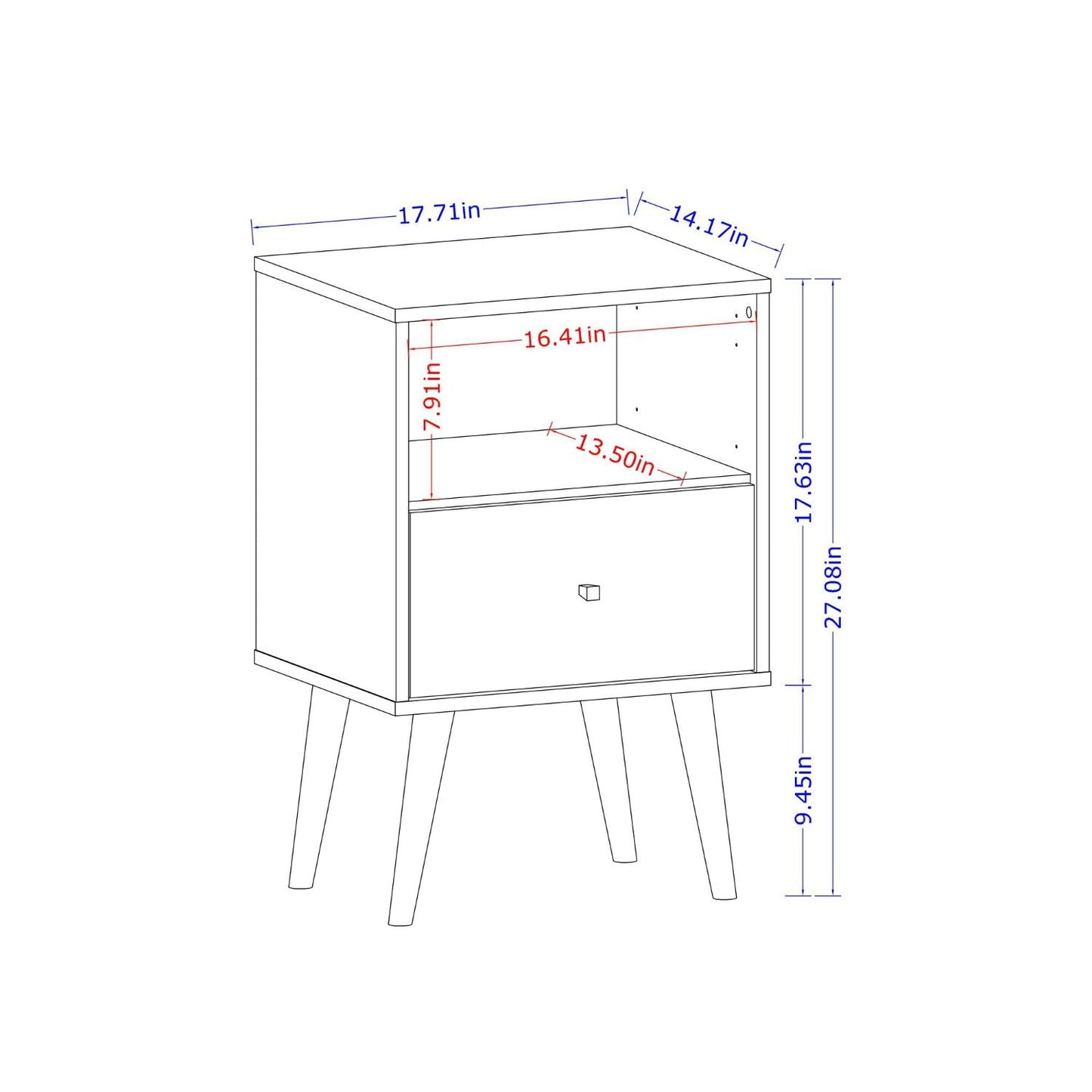 Liberty - Nightstand 1 Drawer For Bedroom