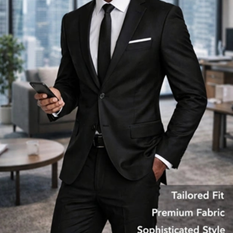 Polyester Men's Suit