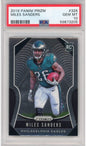 Graded 2019 Panini Prizm Miles Sanders #326 Rookie RC Football Card PSA 10 Gem Mint