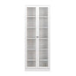 Industrial Metal Kitchen Pantry Cabinet With Adjustable Shelves - White