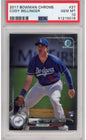 Graded 2017 Bowman Chrome Cody Bellinger #27 Rookie RC Baseball Card PSA 10 Gem Mint