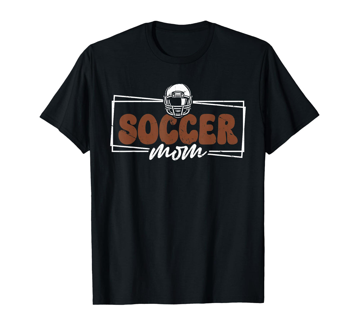 Soccer Mom Helmet Funny Game Day T-Shirt - Streetwear Style Men Women
