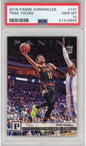 Graded 2018-19 Panini Chronicles Trae Young #131 Rookie RC Basketball Card PSA 10 Gem Mint