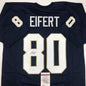 Autographed/Signed Tyler Eifert Notre Dame Blue College Football Jersey JSA COA