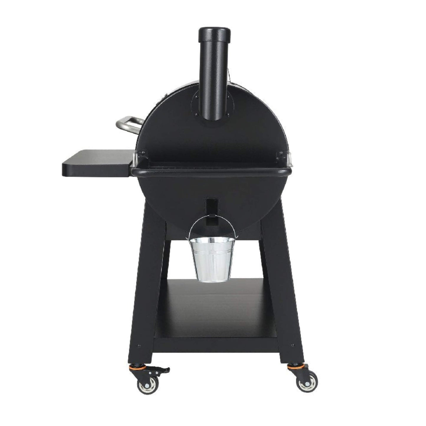 62-Inch Heavy-Duty Portable Wood Pellet BBQ Grill With Cart (SAK91308)