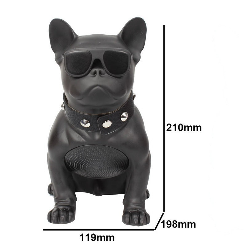 RED Bulldog Bluetooth Speaker - Portable Wireless Sound with Deep Bass and Long Battery Life