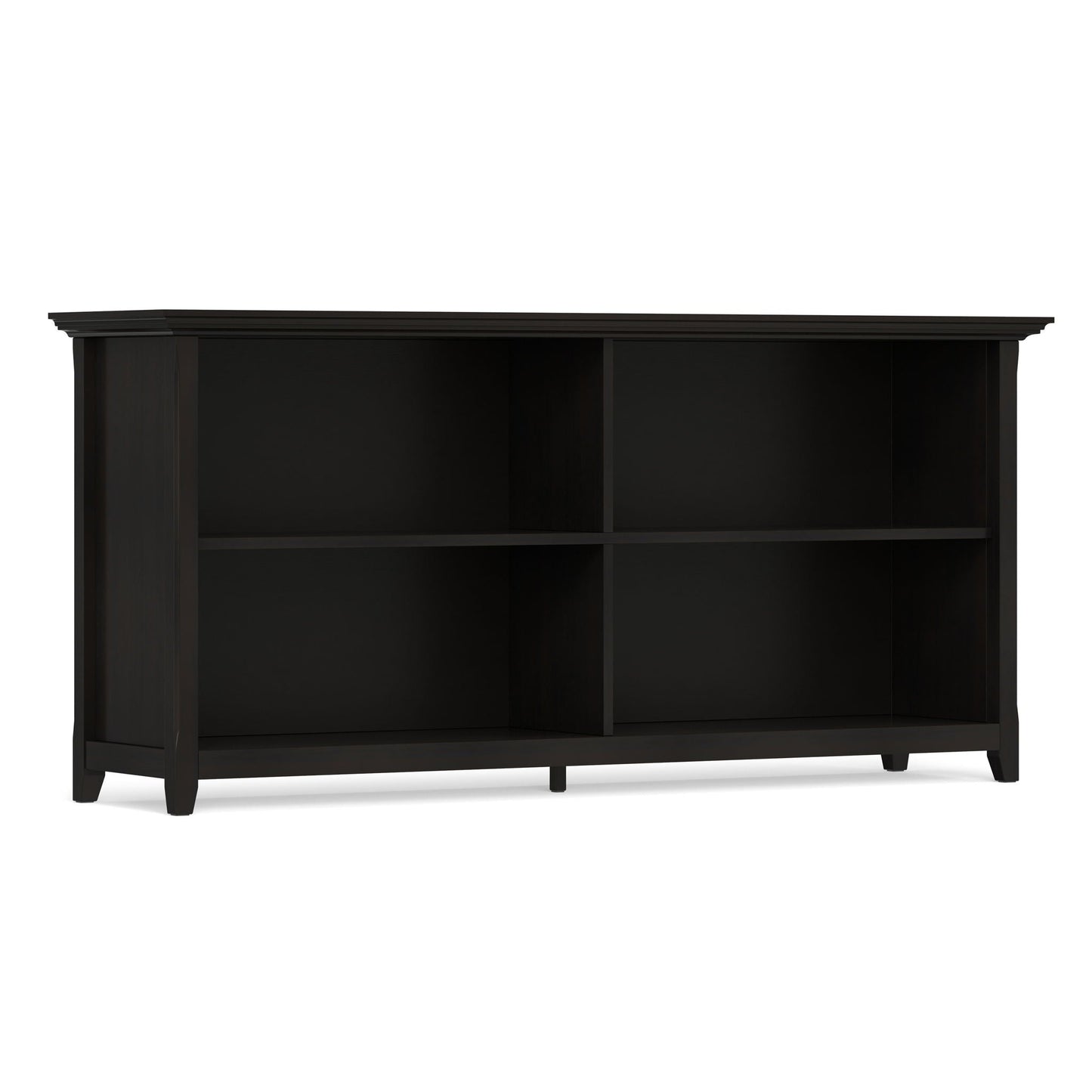 Amherst - Low 4 Shelf Bookcase