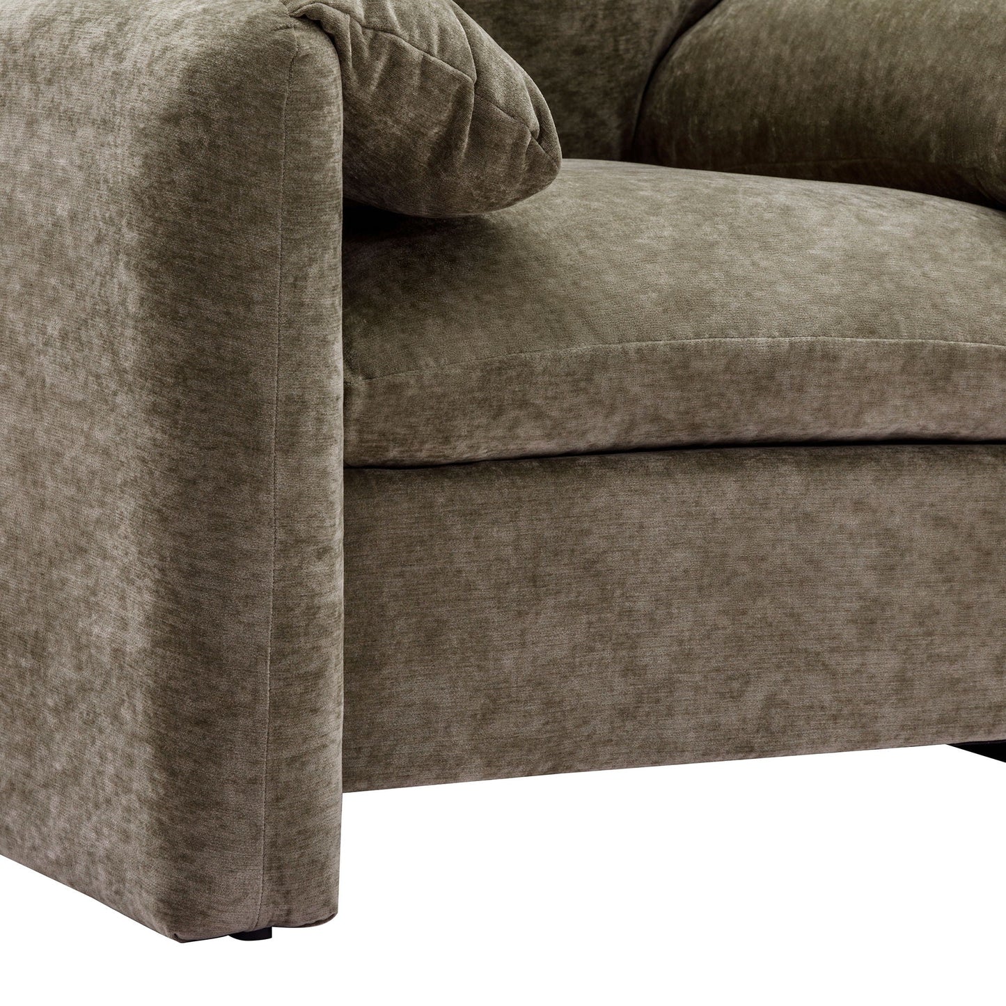 Oversized Accent Single Sofa Lounge Chair - Matcha Green