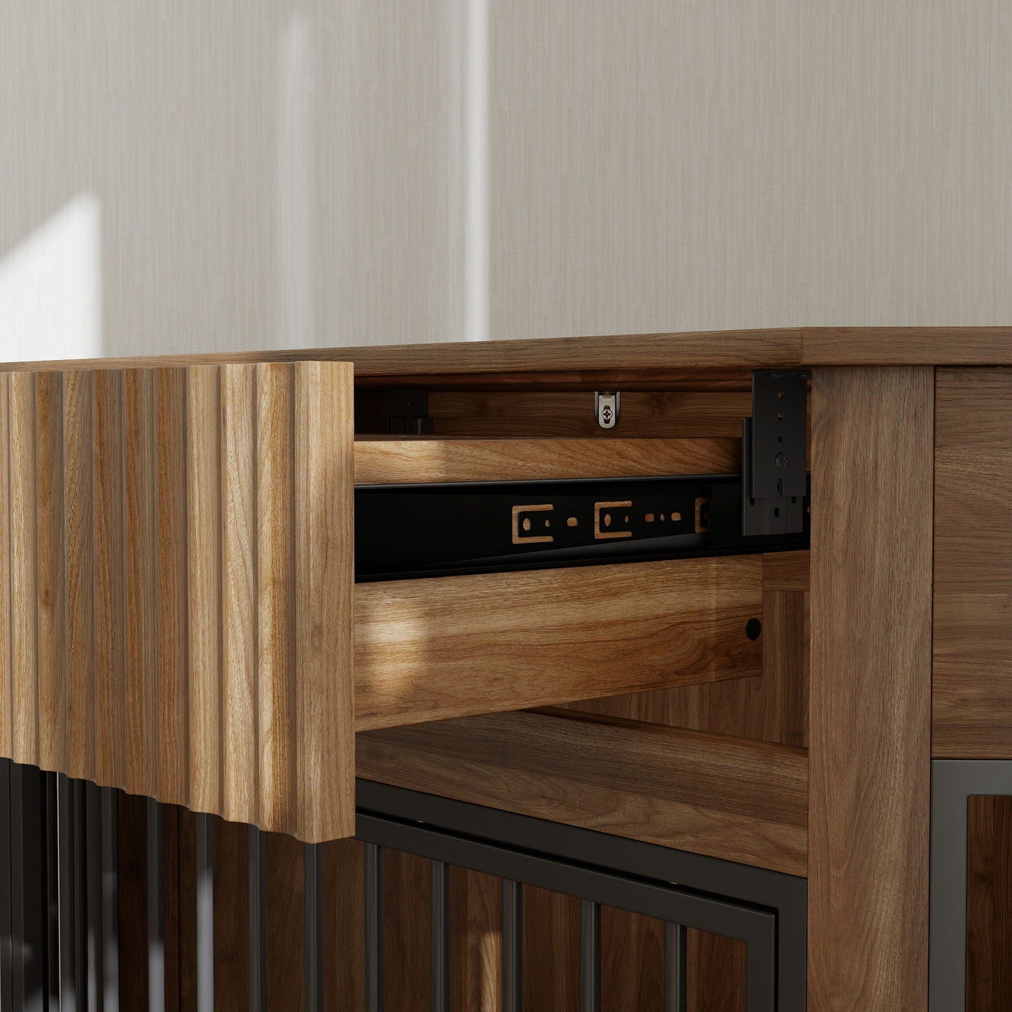 Corner Dog Crate
