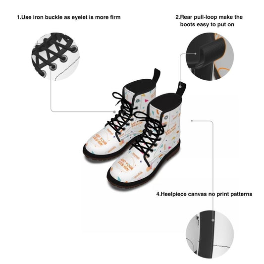 Personalized Dog Mom Martin Short Boots - Up to 4 Dogs - Gift Idea For Dog Lovers - Best Friends Forever