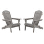 Oversize Outdoor Folding Adirondack Chair, Patio Chair For Garden