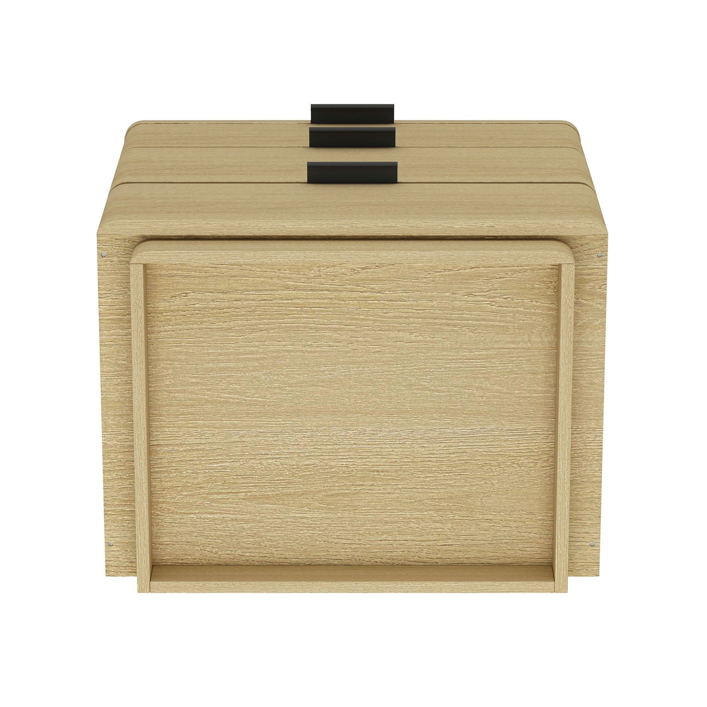 Payton - Nightstand & 3 Drawers - Oak