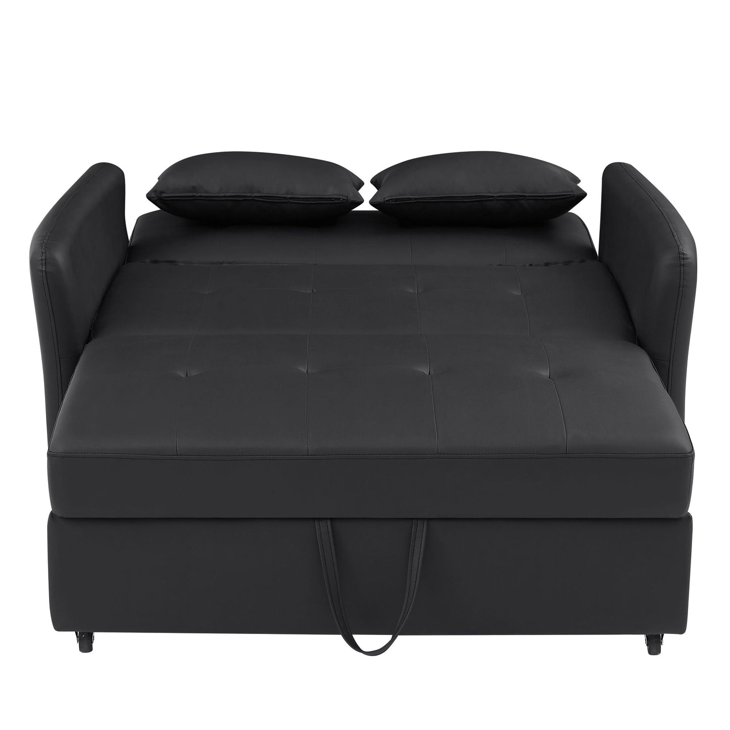Convertible Sleeper Sofa Bed With 3 USB Ports