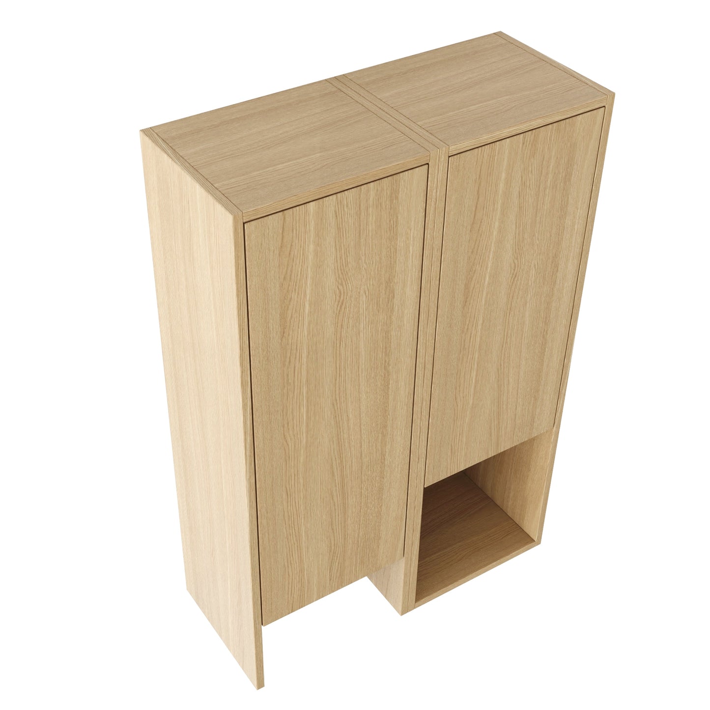 24 Inch Wall-Mounted Side Cabinet Combination