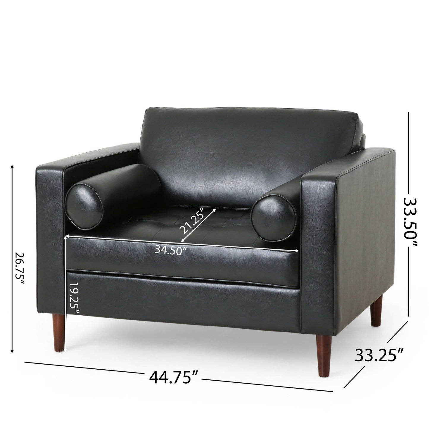 Sophisticated Club Chair With Relaxing Comfort