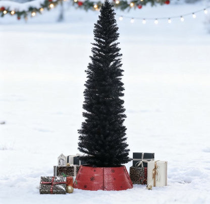 Pencil Christmas Tree with Sturdy Base