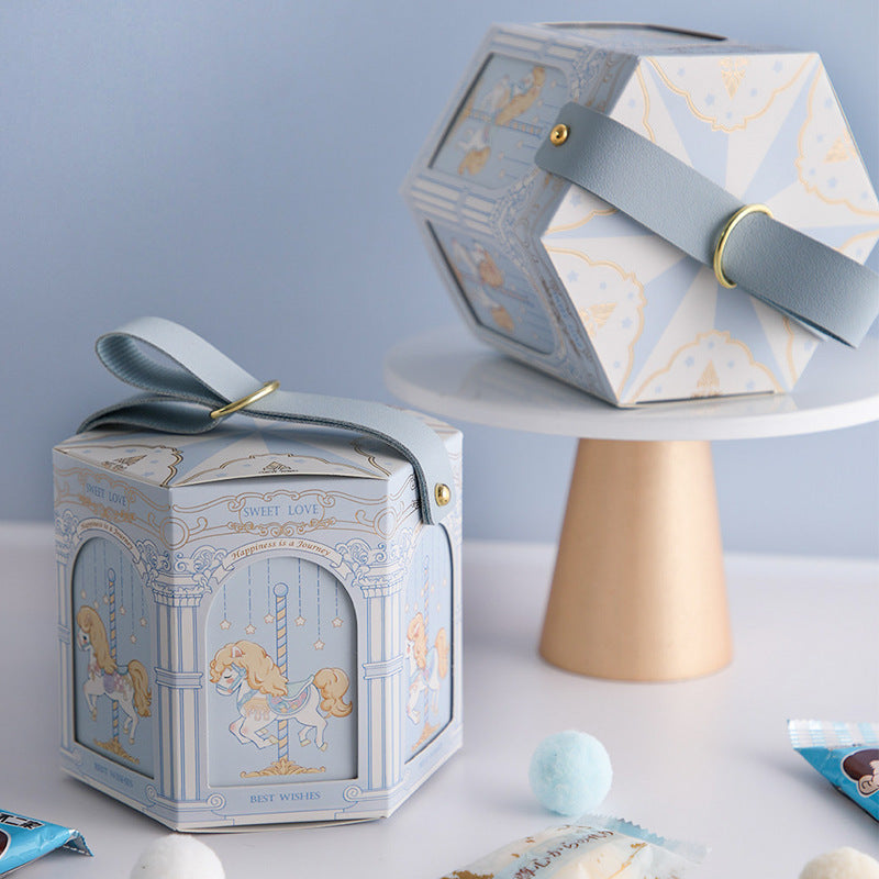 Kindergarten Children's Birthday Cute Gift Bag Candy Box