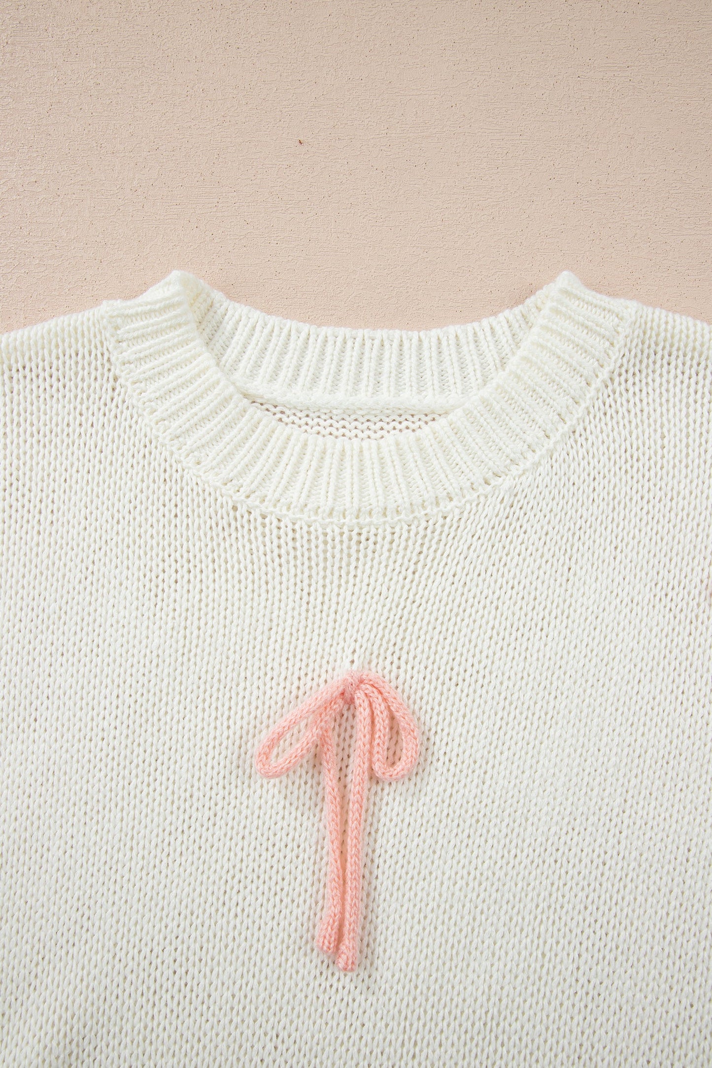 Malani Bow Knot Loose Sweater