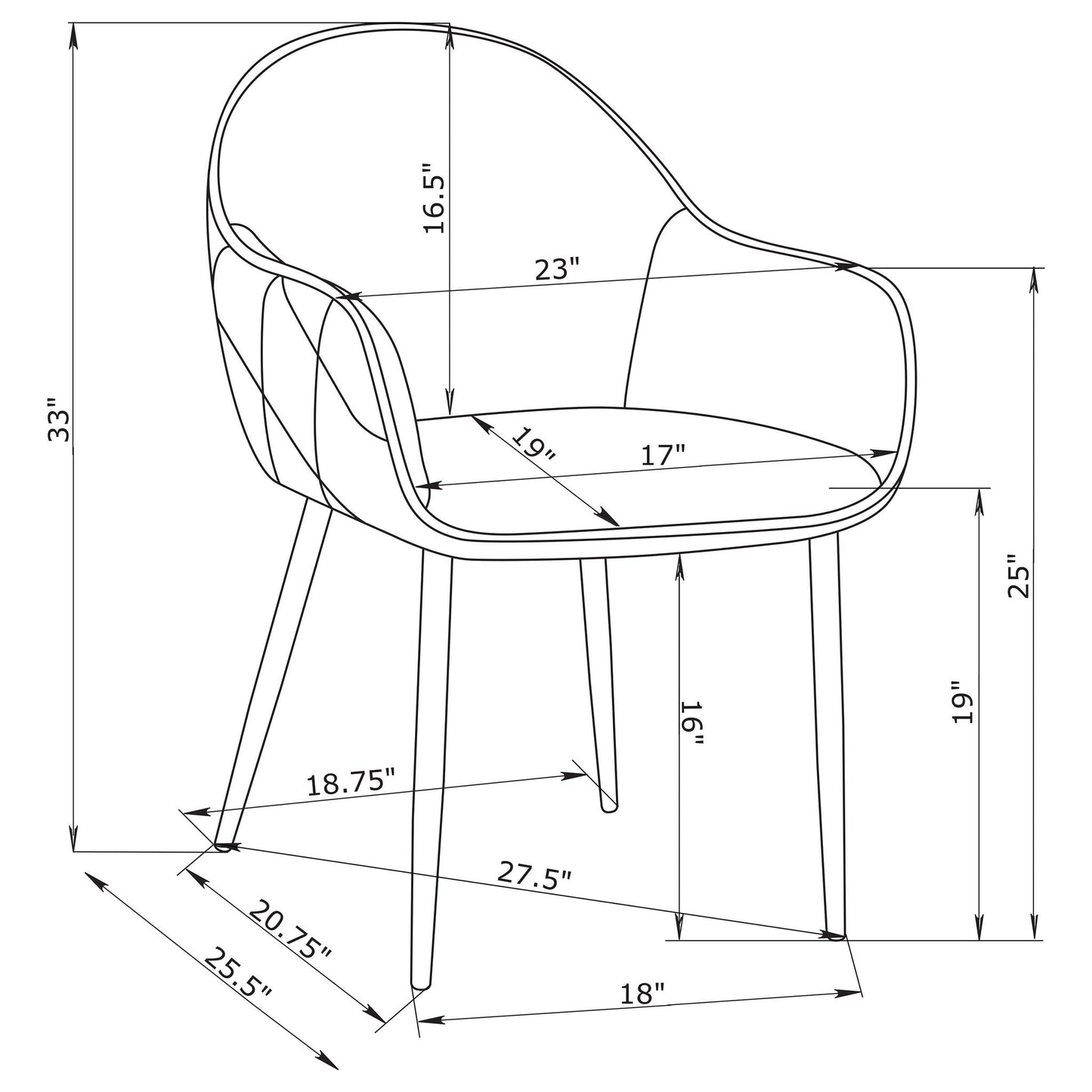 Gresham - Dining Arm Chair (Set of 2)