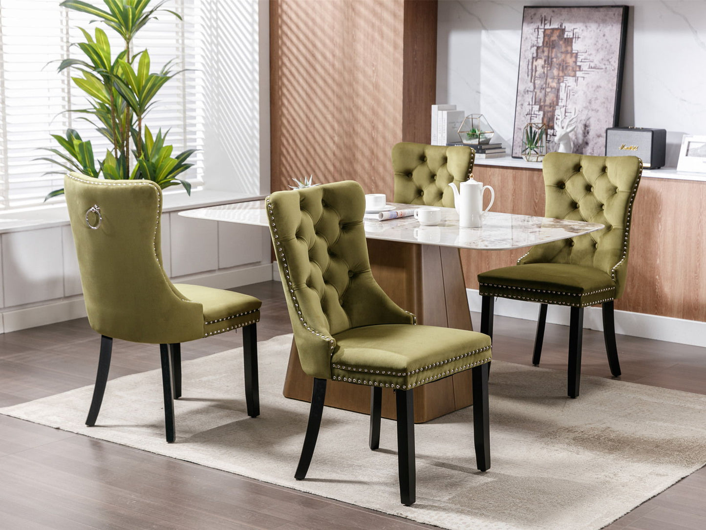 Nikki - High-End Tufted Dining Chair (Set of 2)