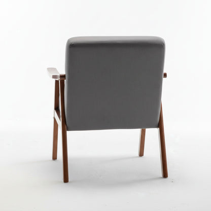 Accent Chair, Classic Mid Century Modern For Extra Seating