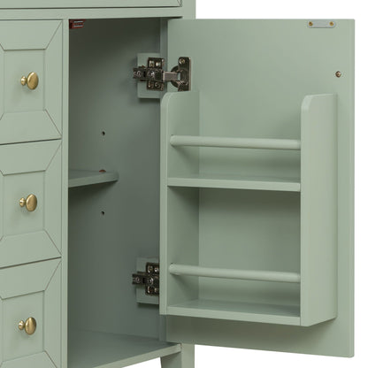 Bathroom Vanity With Sink, Soft Closing Cabinet