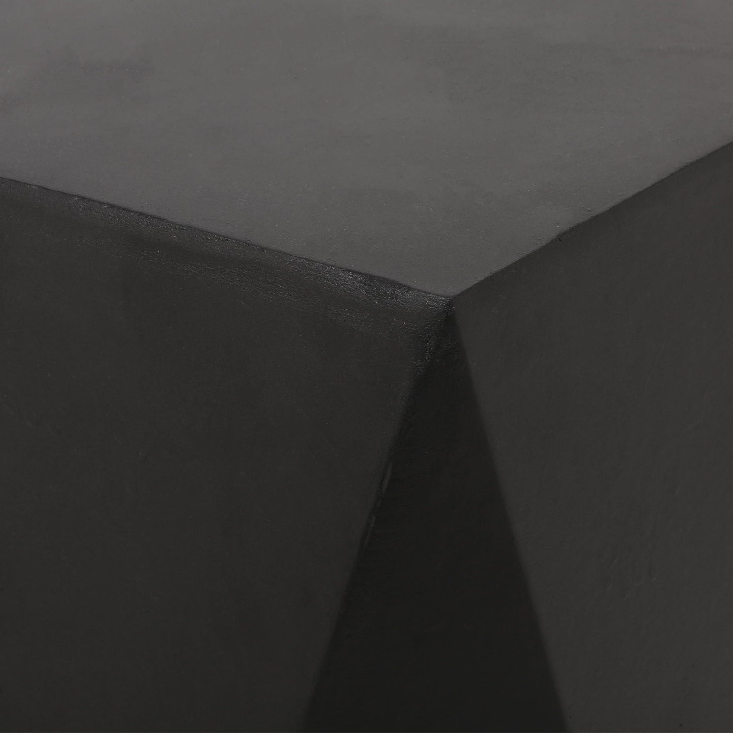 Side Table With Geometric Design