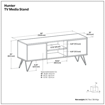 Hunter - Handcrafted TV Media Stand