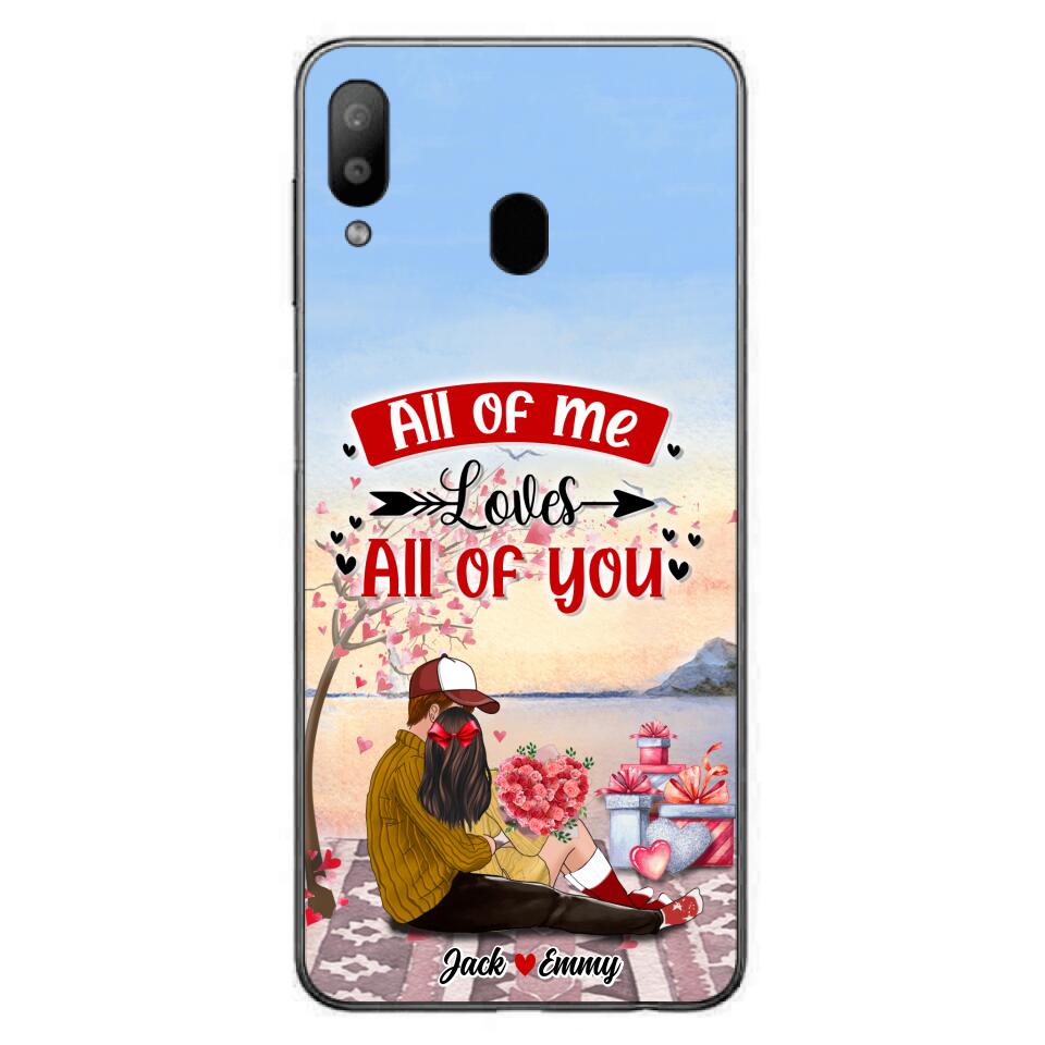 Personalized Couple Phone Case - Best Gift For Couple - Happy Valentine's Day