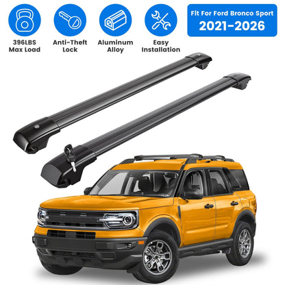 Roof Rack Cross Bars for Ford Bronco Sport 2021-2026