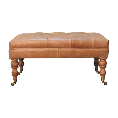 Buffalo - Ottoman With Castor Legs