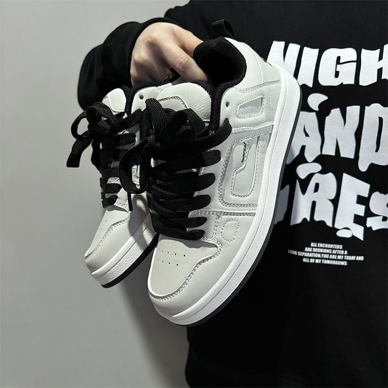 Korean Style 2026 Spring New Arrival, Ins Niche Versatile Chic Skate Shoes