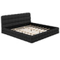Upholstered Platform Bed With Headboard