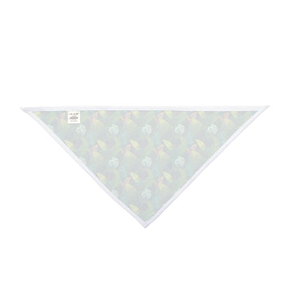 Emerald Canopy Pattern of Tropical Leaves - Pet Bandana Pet Zen