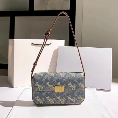 Chic Small Shoulder Square Bag for Females – Stylish Design Armpit Hobo Bag, Perfect for Everyday Use