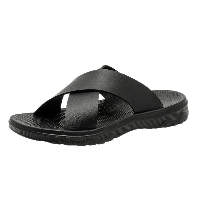 Lazy Slippers Beach Sandals Minimalist Open-toe Mens Slides