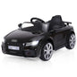 Licensed 12V Audi TT RS Electric Ride-On Car with Remote Control and MP3 Player for Kids