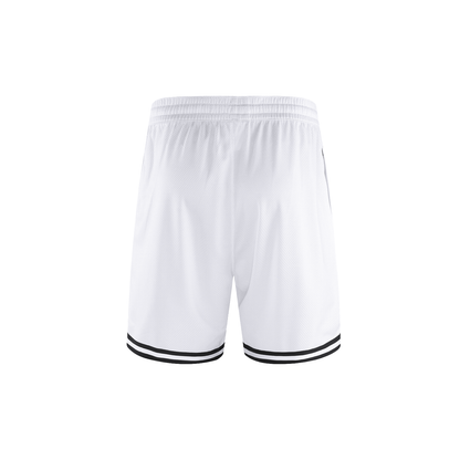 Loki & Ivy Classic Stripe Trim Basketball Shorts