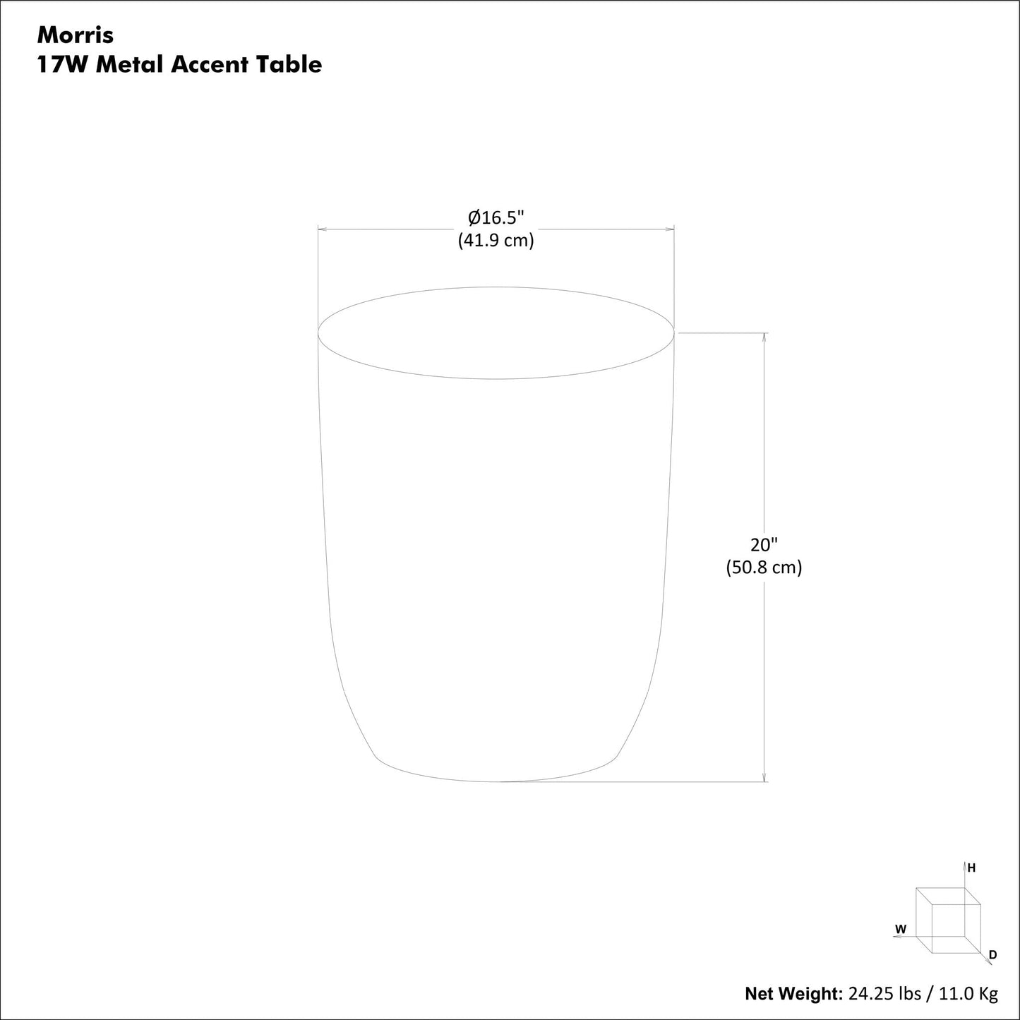 Morris - Accent Table