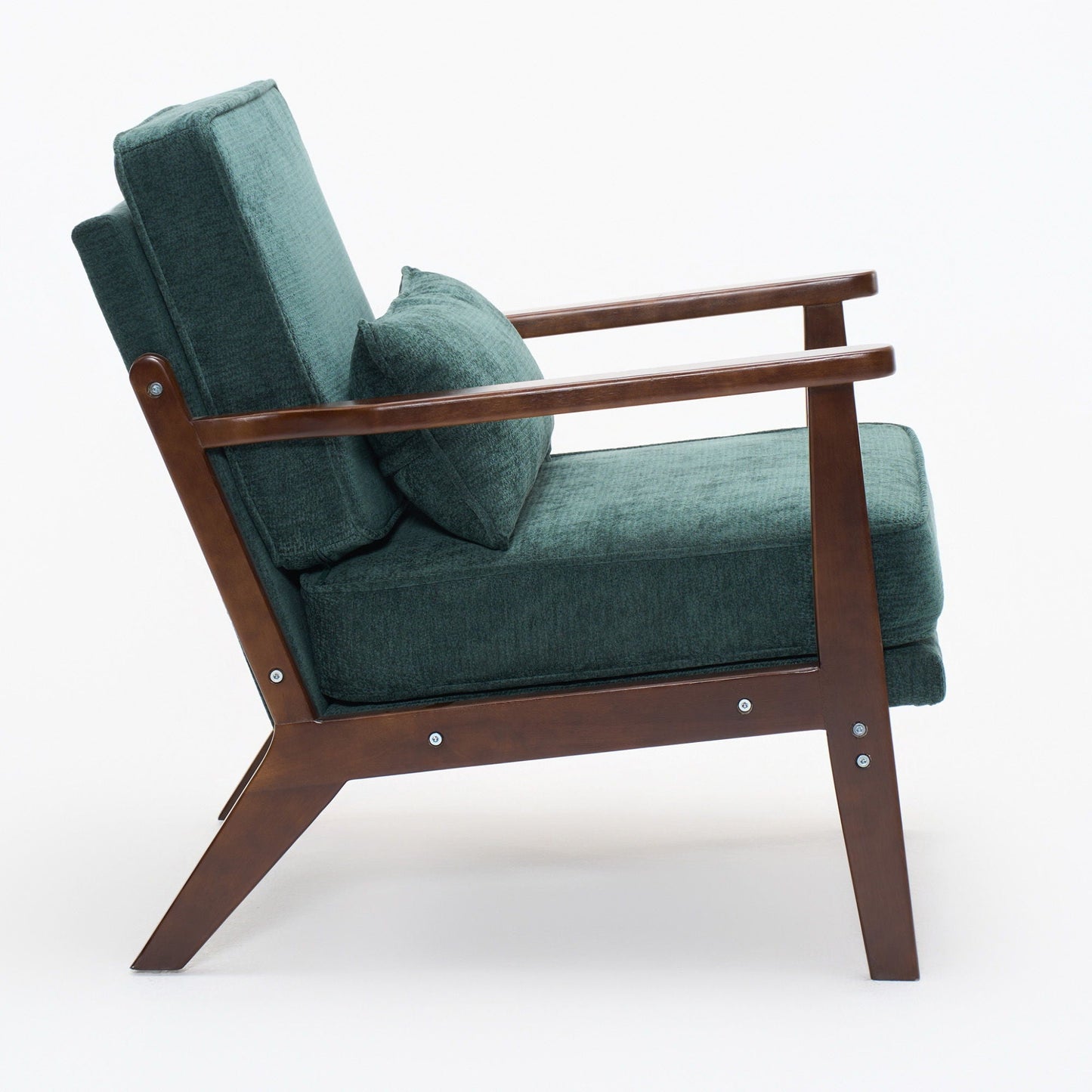 Living Room Chair With Lumbar Pillow