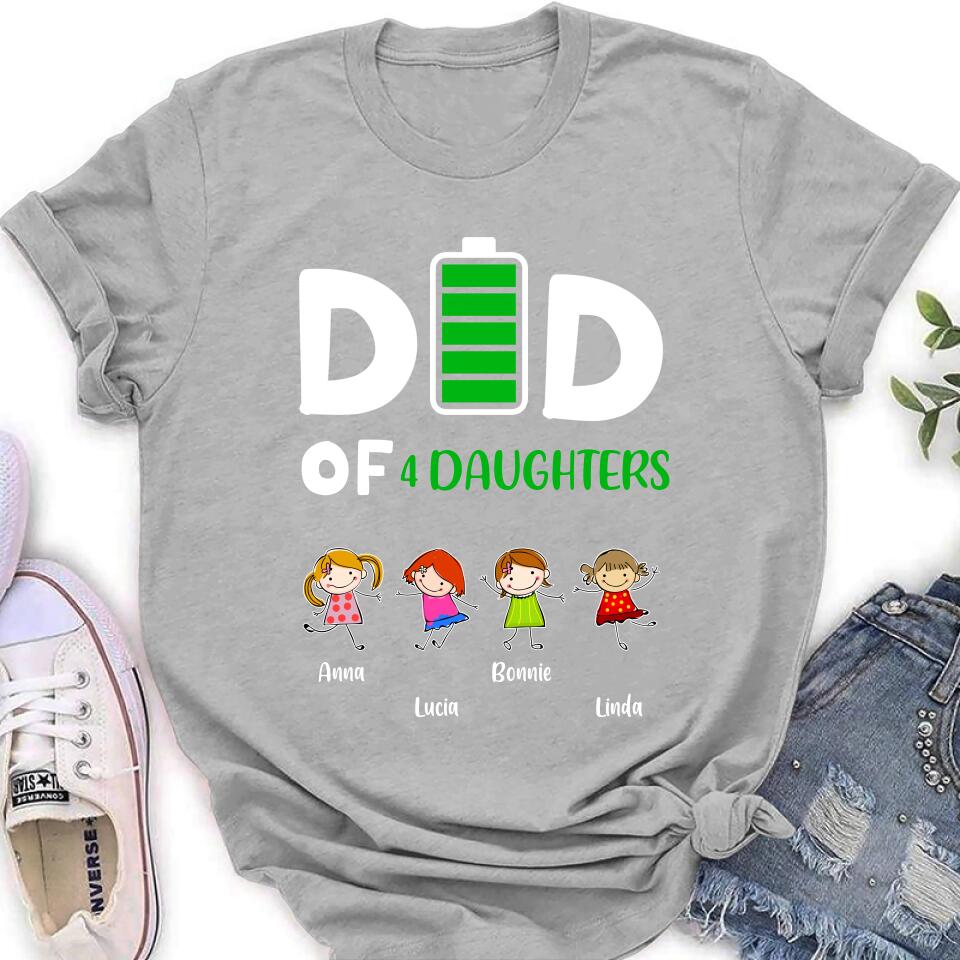 Personalized Family Shirt/Long Sleeve/Sweatshirt/Hoodie - Up to 4 Children - Gift Idea For Mother's Day