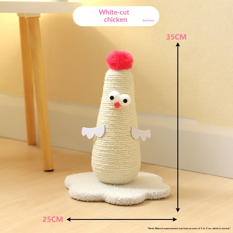 Cat Scratching Board, Vertical, Durable, Not Easy To Shed, Hemp Rope Post, Self-Entertainment, Boredom Relief, Cat Climbing Frame, Pet Supplies, Cross-Border Hot Item