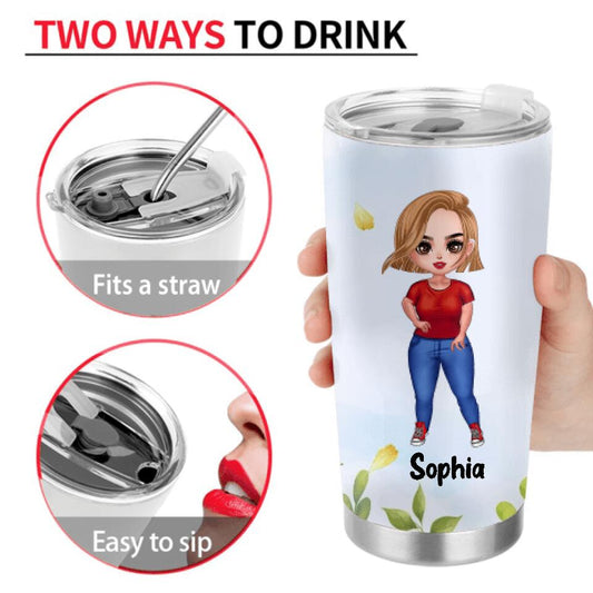 Personalized Dog Mom Tumbler - Mother's Day Gift Idea For Dog Lovers - 5 Things You Should Know About This Woman