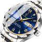 Mens Watch Leather Strap Quartz Movement