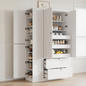 TOPMAX 73.6" Tall Farmhouse Kitchen Pantry Cabinet with 8 Shelves