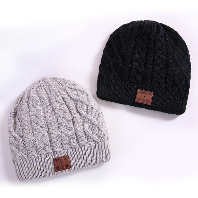 Bluetooth knitted hat