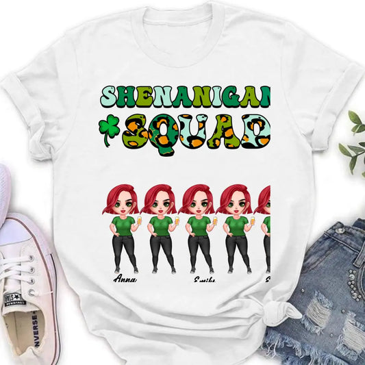 Personalized Friends T-Shirt - Up to 5 Bestie - Shenanigans Squad