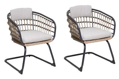 Wicker Dining Chair Set of 2